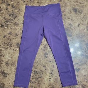 CVG purple leggings, Size S